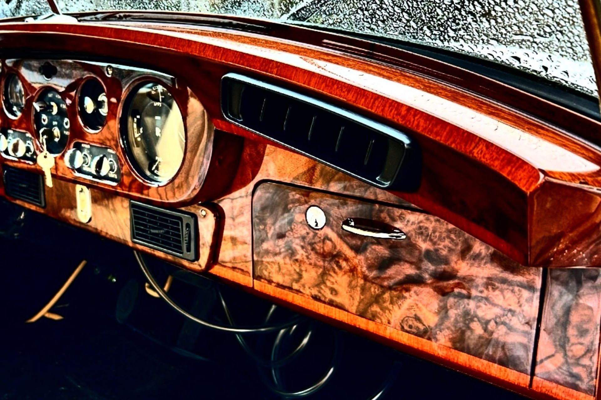 Elevate Your Interior with Custom Wood and Leather Dashboards